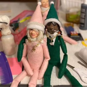 Snoop on a stoop. And Martha Stewart. (Set)Elf on the shelf